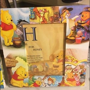 Winnie the Pooh picture frame.